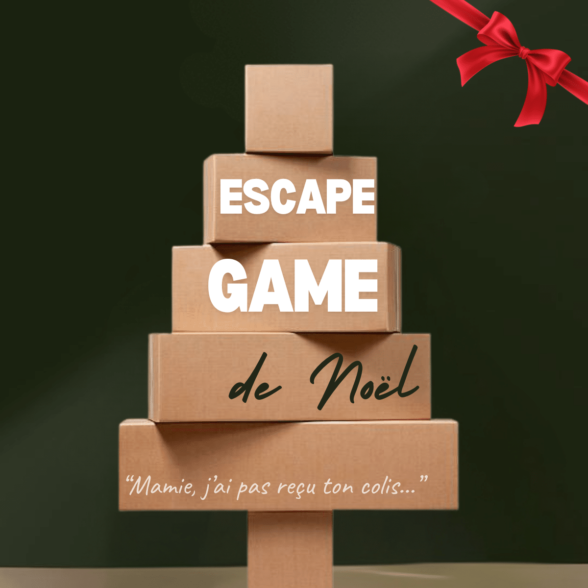 logo escape game de noël